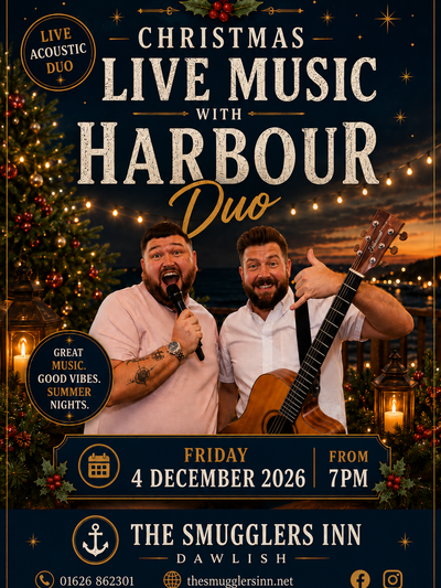 Christmas Live Music with Harbour Duo - Friday 4th December