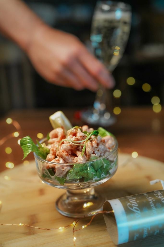 Prawn cocktail starter
